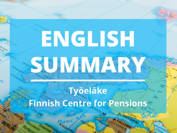 English Summary - Työeläke, Finnish Centre for Pensions