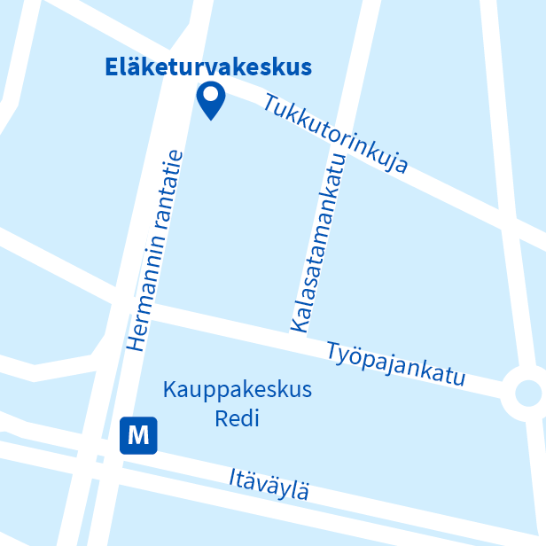 Tukkutorinkuja 5, kartta