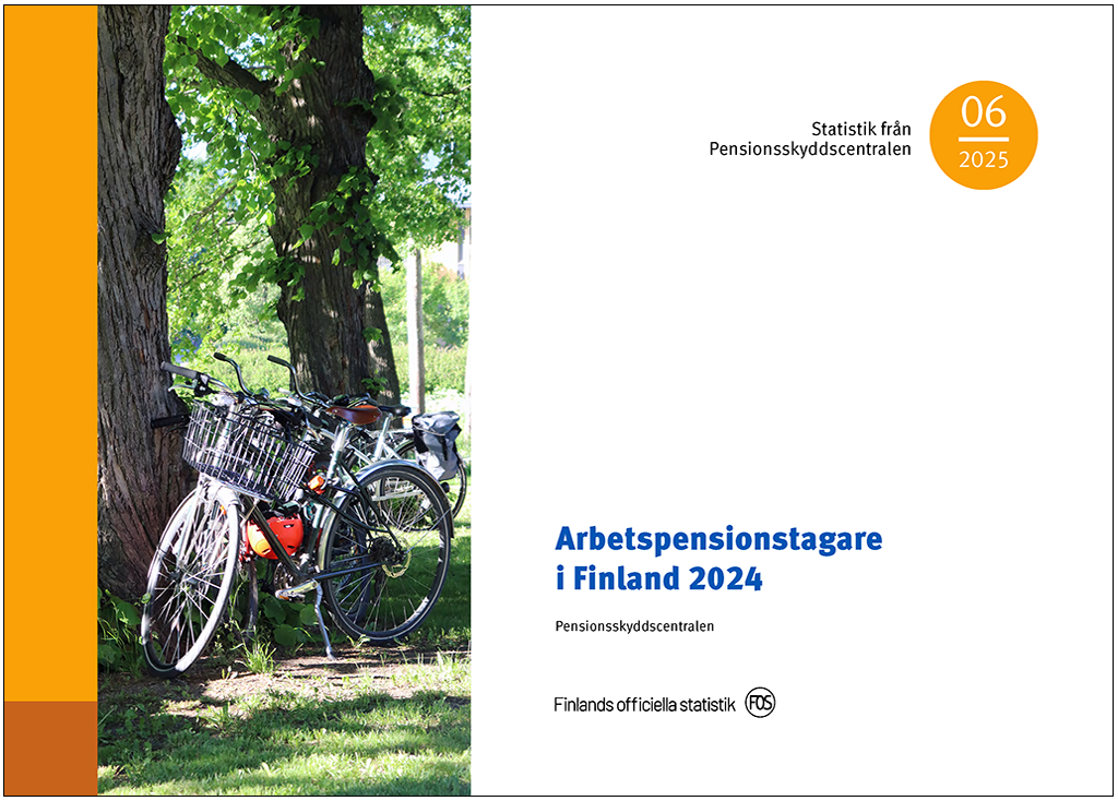 Arbetspensionstagare i Finland 2024 kansi